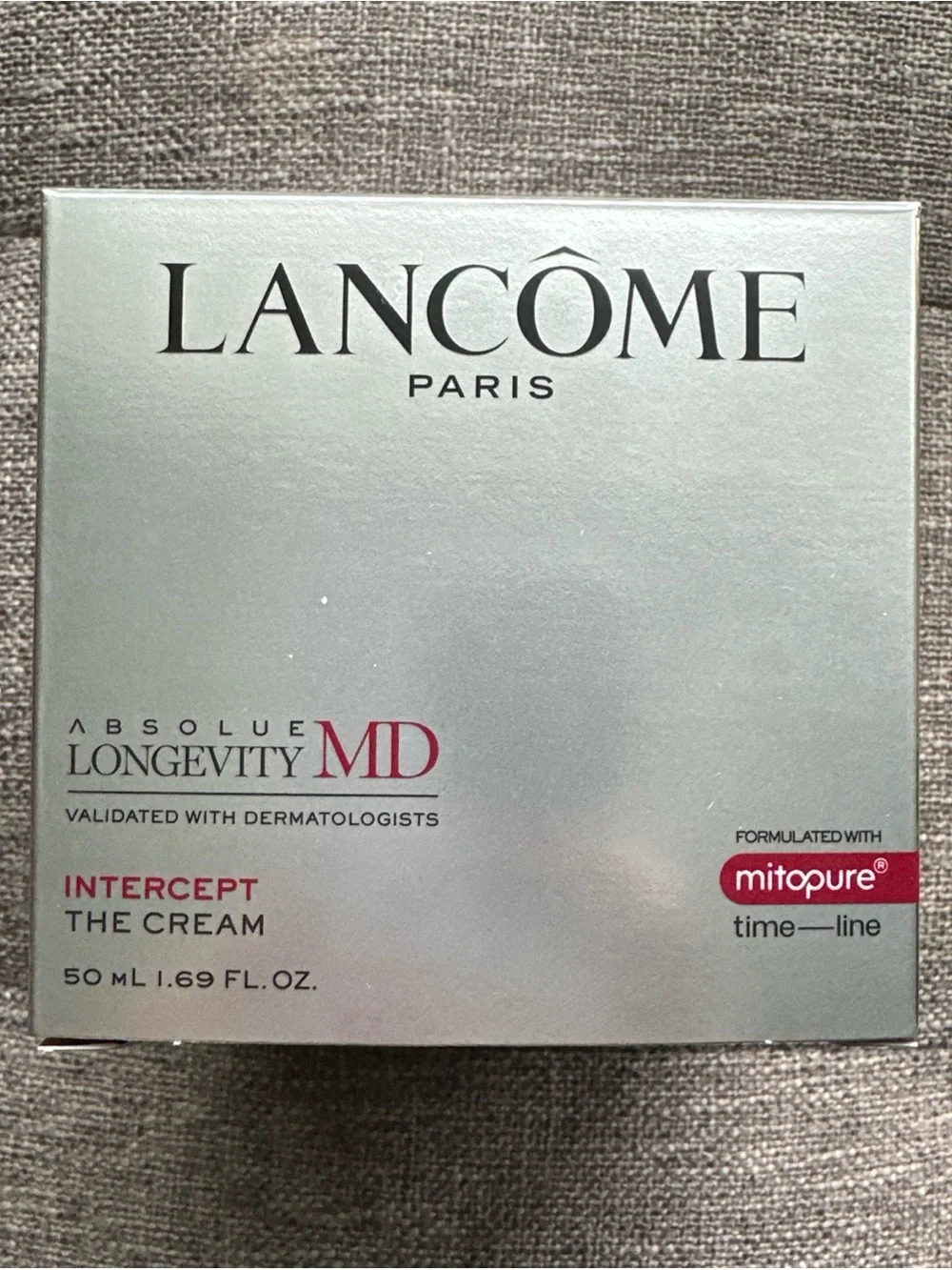 NIB ABSOLUE LONGEVITY MD INTERCEPT THE CREAM- Target visible biological aging